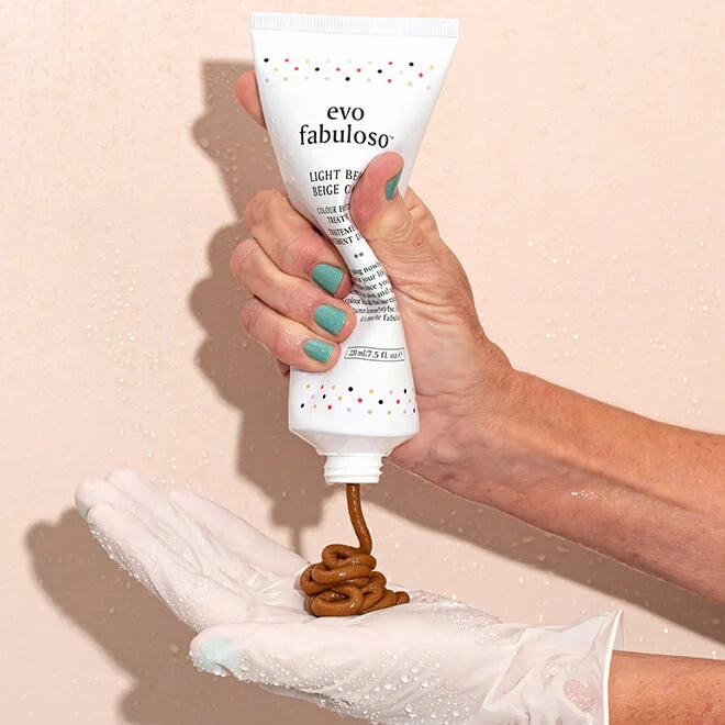 Evo Fabuloso Light Beige Colour Boosting Treatment/ colour intensifying conditioner/ colour depositing conditioner 220ml tube