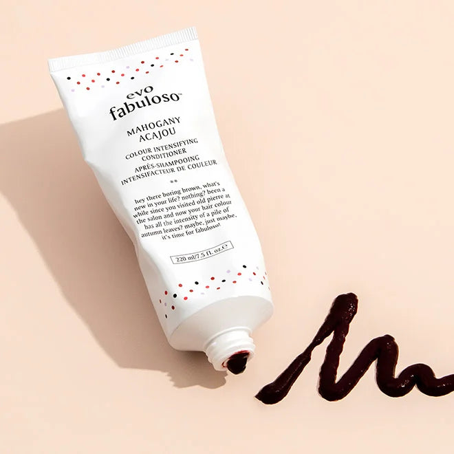 Evo Fabuloso mahogany colour boosting treatment/ colour intensifying conditioner/ colour depositing conditioner 220ml