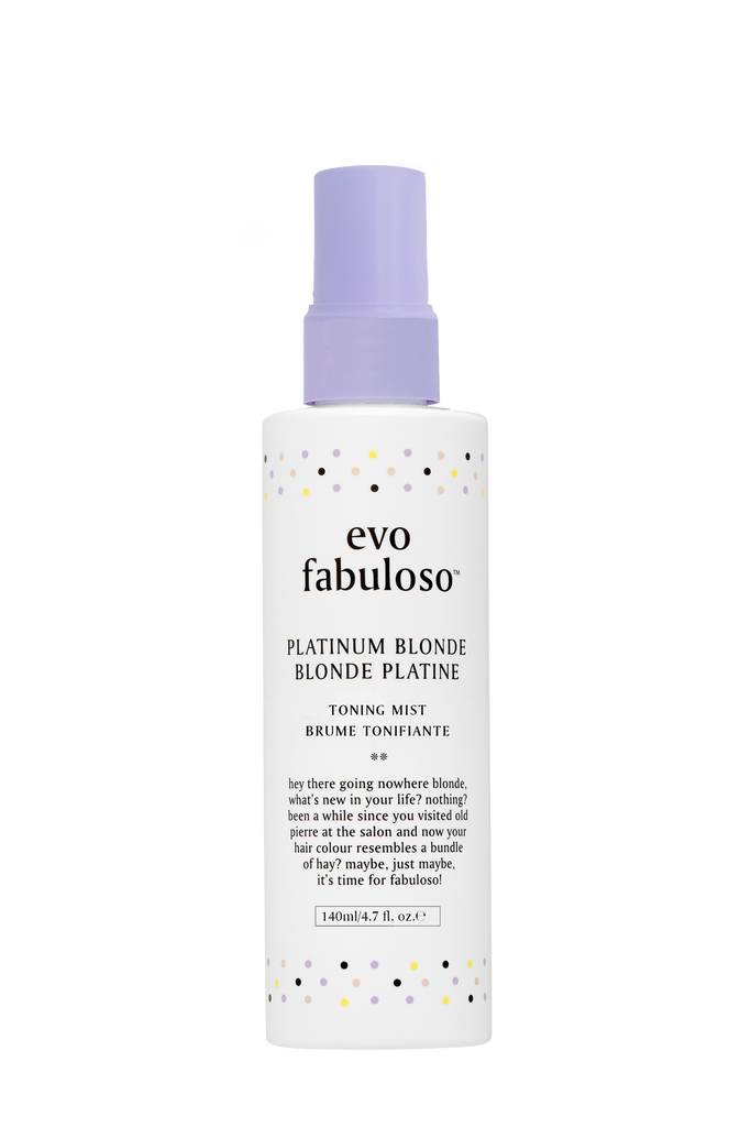 Evo Fabuloso platinum blonde toning mist 140ml