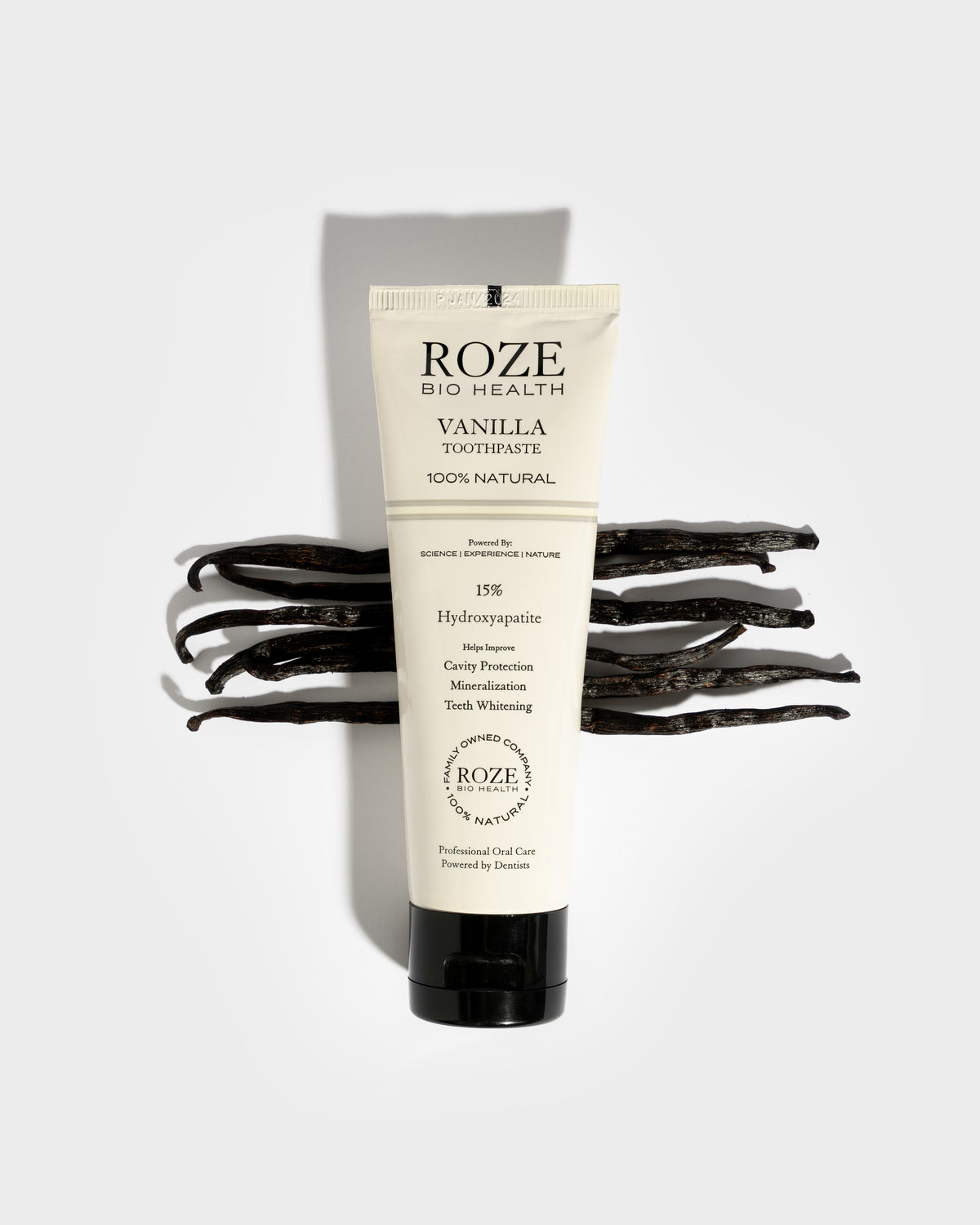ROZE BioHealth Vanilla Toothpaste 75ml
