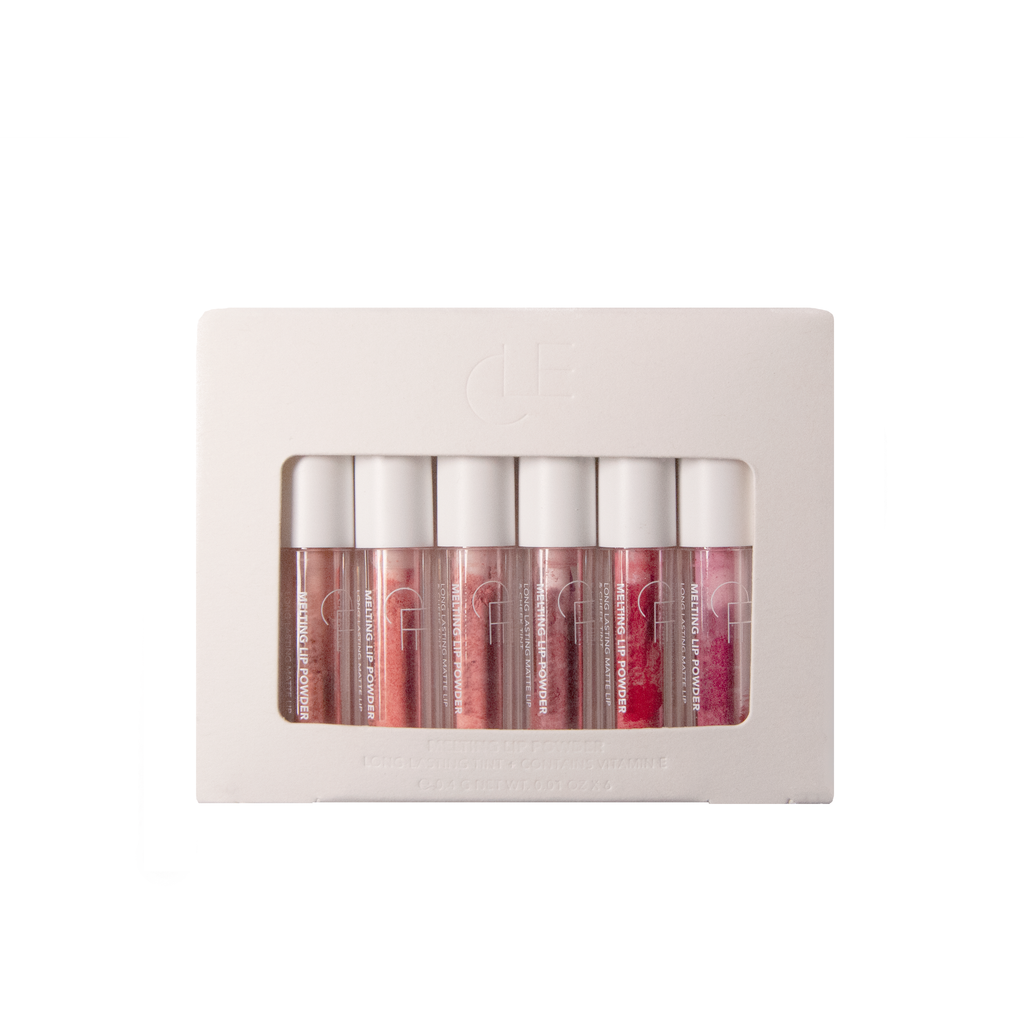 Mini Melting Lip Powder Set | Clean beauty